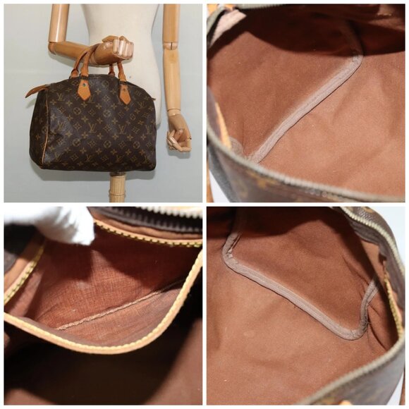 LOUIS VUITTON Monogram Speedy 30 Hand Bag - Picture 16 of 16
